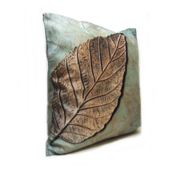 Poduszka Dekoracyjna Liście Jesień 3D 45x45cm